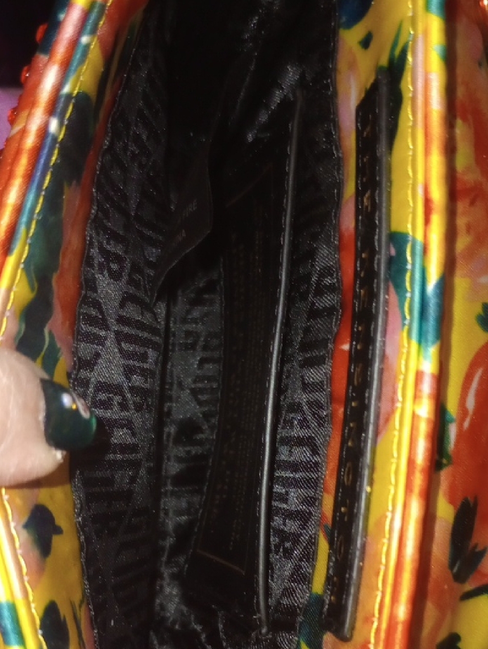 Kurt Geiger Mini Fabric Kensington Bag - Picture 3 of 11